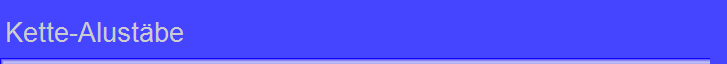 Kette-Alustbe