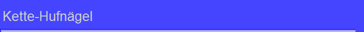 Kette-Hufngel