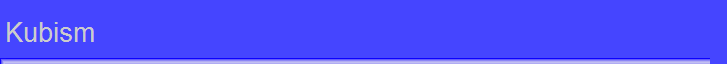 Kubism