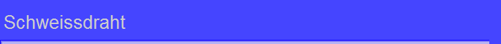 Schweissdraht